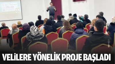 Batman&rsquo;da velilere y&ouml;nelik proje başladı