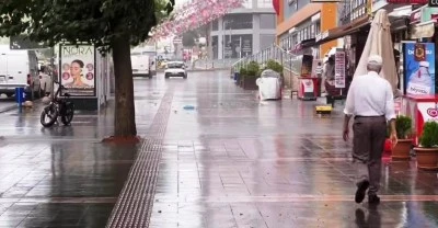 Batman'da yağmur s&uuml;rprizi