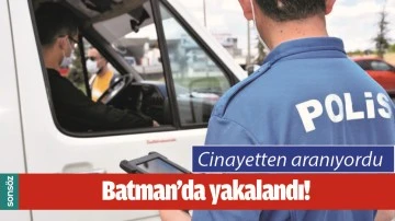 BATMAN&rsquo;DA YAKALANDI!