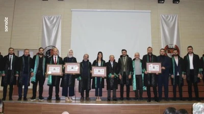 Batman&rsquo;da yeni avukatlar c&uuml;bbe giydi