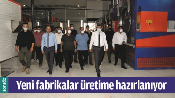 BATMAN'DA YENİ FABRİKALAR &Uuml;RETİME HAZIRLANIYOR
