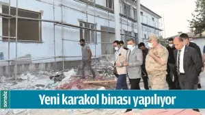 BATMAN'DA YENİ KARAKOL BİNASI YAPILIYOR
