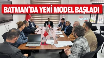 Batman&rsquo;da yeni model başladı
