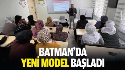Batman&rsquo;da yeni model başladı