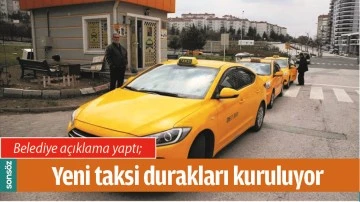 BATMAN'DA YENİ TAKSİ DURAKLARI KURULUYOR