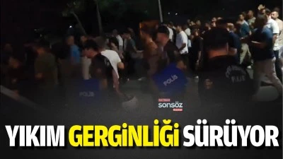 Batman&rsquo;da yıkım gerginliği s&uuml;r&uuml;yor