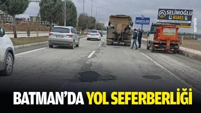 Batman&rsquo;da yol seferberliği