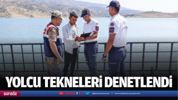 Batman&rsquo;da yolcu tekneleri denetlendi