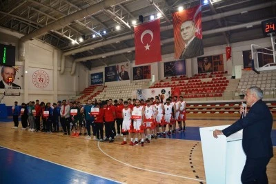 Batman&rsquo;da yurt lig basketbol heyecanı