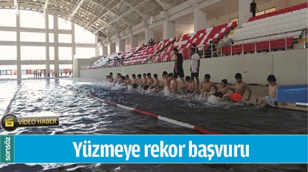 BATMAN'DA Y&Uuml;ZMEYE REKOR BAŞVURU