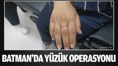 Batman&rsquo;da y&uuml;z&uuml;k operasyonu