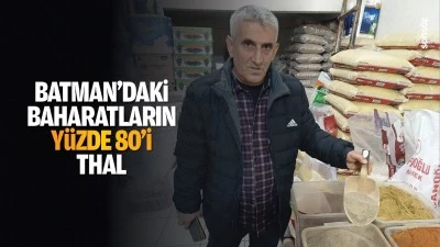 Batman&rsquo;daki baharatların y&uuml;zde 80&rsquo;i ithal