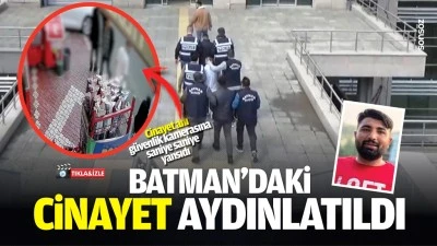 Batman&rsquo;daki cinayet aydınlatıldı