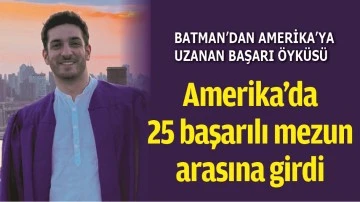 BATMAN&rsquo;DAN AMERİKA&rsquo;YA UZANAN BAŞARI &Ouml;YK&Uuml;S&Uuml;