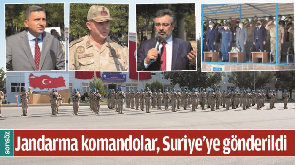 BATMAN&rsquo;DAN  JANDARMA KOMANDOLAR, SURİYE&rsquo;YE G&Ouml;NDERİLDİ