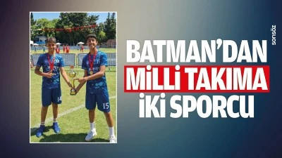 Batman&rsquo;dan milli takıma iki sporcu