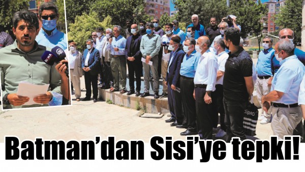 BATMAN&rsquo;DAN SİSİ&rsquo;YE TEPKİ!