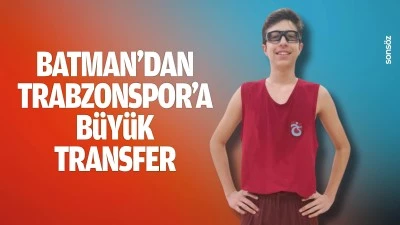 Batman&rsquo;dan Trabzonspor&rsquo;a b&uuml;y&uuml;k transfer