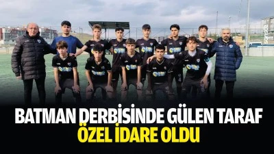 Batman derbisinde g&uuml;len taraf &Ouml;zel İdare oldu