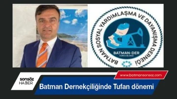 Batman Dernek&ccedil;iliğinde Tufan d&ouml;nemi