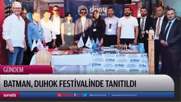 Batman, Duhok Festivalinde tanıtıldı