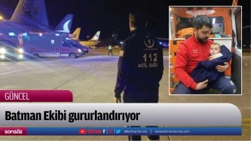 Batman Ekibi gururlandırıyor
