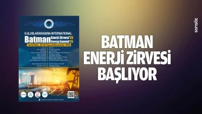 Batman Enerji Zirvesi başlıyor