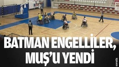 Batman Engelliler, Muş&rsquo;u yendi