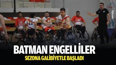 Batman Engelliler, sezona galibiyetle başladı