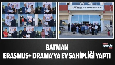 Batman, Erasmus+ Drama&rsquo;ya ev sahipliği yaptı