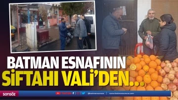 Batman Esnafının siftahı Vali&rsquo;den&hellip;