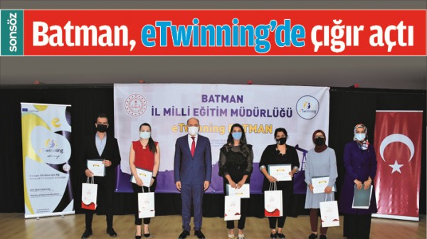 Batman, eTwinning&rsquo;de &ccedil;ığır a&ccedil;tı