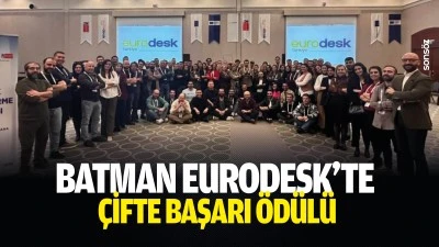 Batman Eurodesk&rsquo;te &ccedil;ifte başarı &ouml;d&uuml;l&uuml;