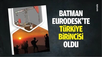 Batman, Eurodesk&rsquo;te T&uuml;rkiye birincisi oldu