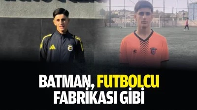 Batman, futbolcu fabrikası gibi&hellip;