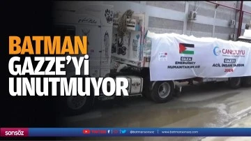 Batman, Gazze&rsquo;yi unutmuyor