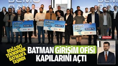 Batman Girişim Ofisi kapılarını a&ccedil;tı