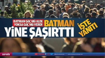 Batman g&ouml;&ccedil; m&uuml; aldı? Yoksa g&ouml;&ccedil; m&uuml; verdi? işte yanıtı