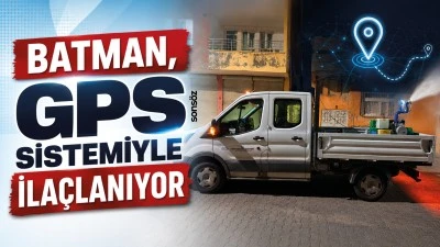 Batman, GPS sistemiyle ila&ccedil;lanıyor