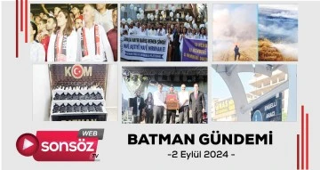 Batman G&uuml;ndemi 2 Eyl&uuml;l 2024