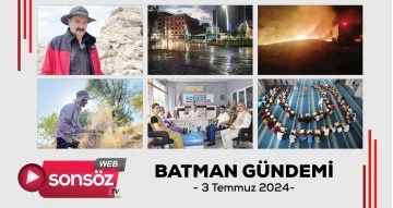 Batman G&uuml;ndemi - 2 Temmuz 2024