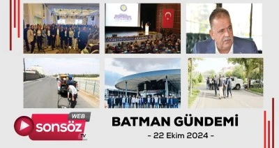 Batman G&uuml;ndemi 22 Ekim 2024