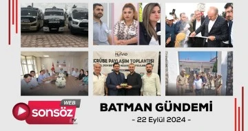 Batman G&uuml;ndemi 22 Eyl&uuml;l 2024