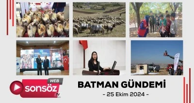 Batman G&uuml;ndemi 25 Ekim 2024