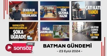 Batman G&uuml;ndemi 25 Eyl&uuml;l 2024