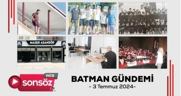 Batman G&uuml;ndemi - 3 Temmuz 2024