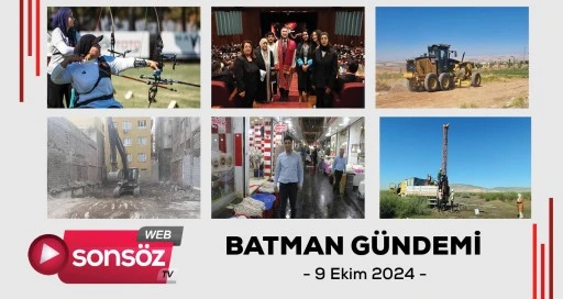Batman G&uuml;ndemi 9 Ekim 2024