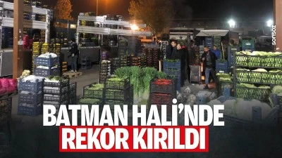 Batman Hali&rsquo;nde rekor kırıldı