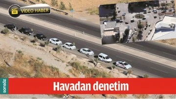 BATMAN HAVADAN DENETLENDİ