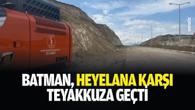 Batman, heyelana karşı teyakkuza ge&ccedil;ti